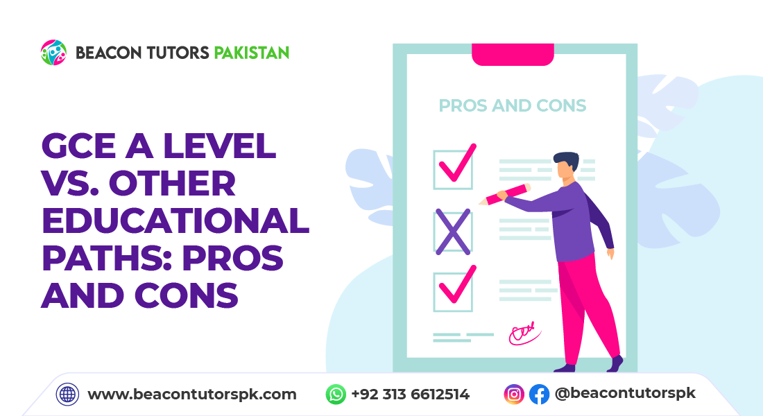 GCE A Level vs. Other Educational Paths